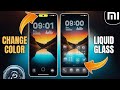 Custom Theme With Colorful Dynamic Island &amp; Glass Icon Pack For Xiaomi Global | Xiaomi Theme Hub