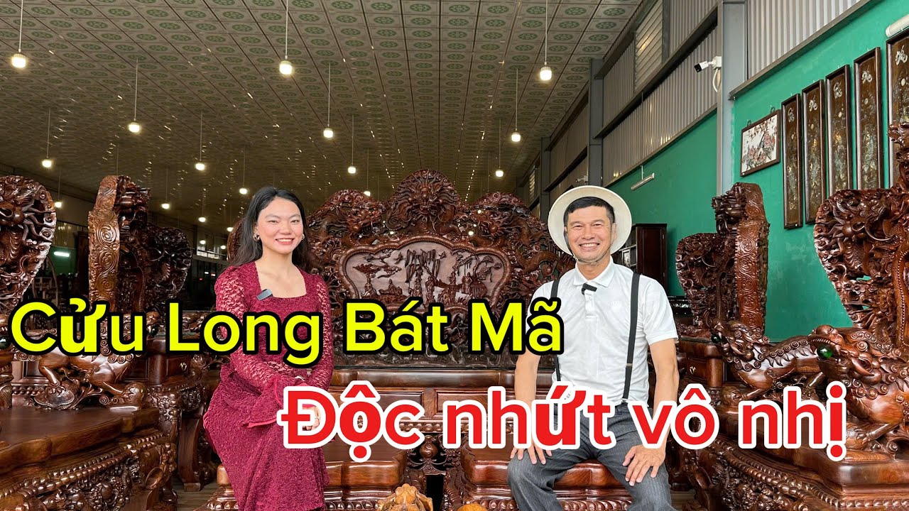 Cai Lây- sốc nặng với bộ bàn ghế Cẩm Lai 5 tỷ tại shop Duy Hà