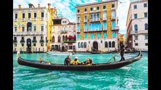 Beautiful Venice Italy, Best Italian Music, Instrumental Romantic , Relaxing Music 4K
