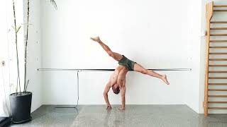Handstand Side Bends 5 Fingers Taps l Scapulae Elevation l One Arm Conditioning l Straddle
