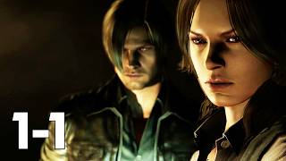 Leon Meets Helena - Resident Evil 6: Leon 1-1 Visitor's Room - Let's Play
