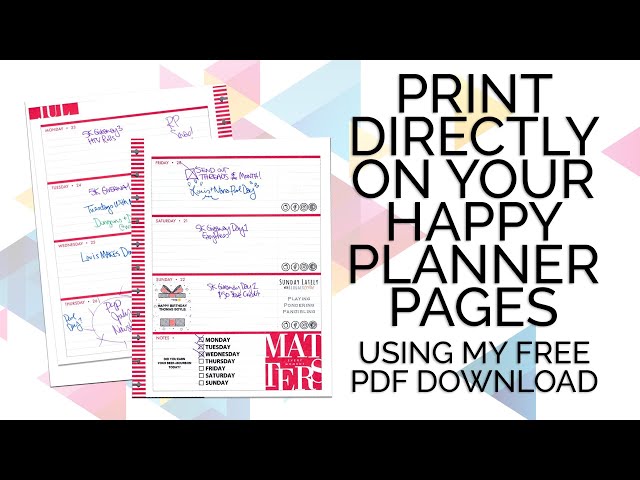 Print Directly on your Happy Planner Pages + FREE PDF Download! - YouTube print-directly-on-your-happy-planner-pages-free-pdf-download-youtube
