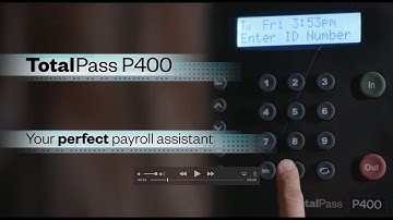 TotalPass P400 Time Clock