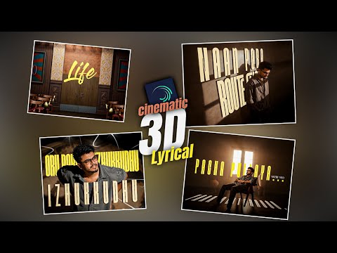 Trending Pacha Pulla Song 3D Lyrics Video Editing Alight Motion Hi movie Viral Reels Video Editing 