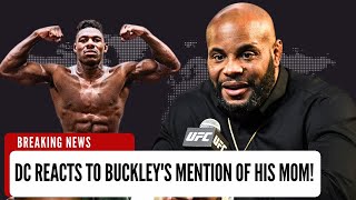 SHOCKING : Daniel Cormier LOSES IT on "P***Y" Joaquin Buckely for mentioning his MOM!