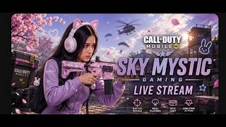 cod mobile live battle Royale hindi skymystic Girl streamer gameplay!