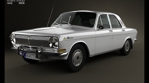 3D Model GAZ 24 Volga 1967 3D Model at 3DExport.com