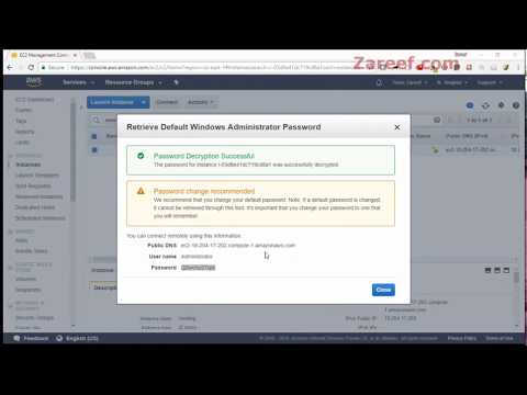 AWS : How to connect to Windows Instance by Zareef Ahmed