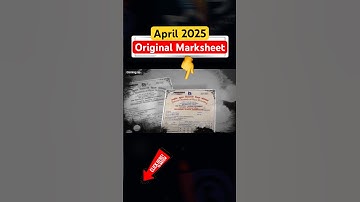 NIOS April 2025 Origional Marksheet | Digilocker Marksheet | SYC, SYCT, XXXX, Guaranteed Pass 100%