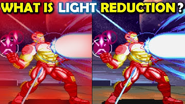 What is Light Reduction in Marvel vs Capcom? Comparison Video Guide Fighting Collection