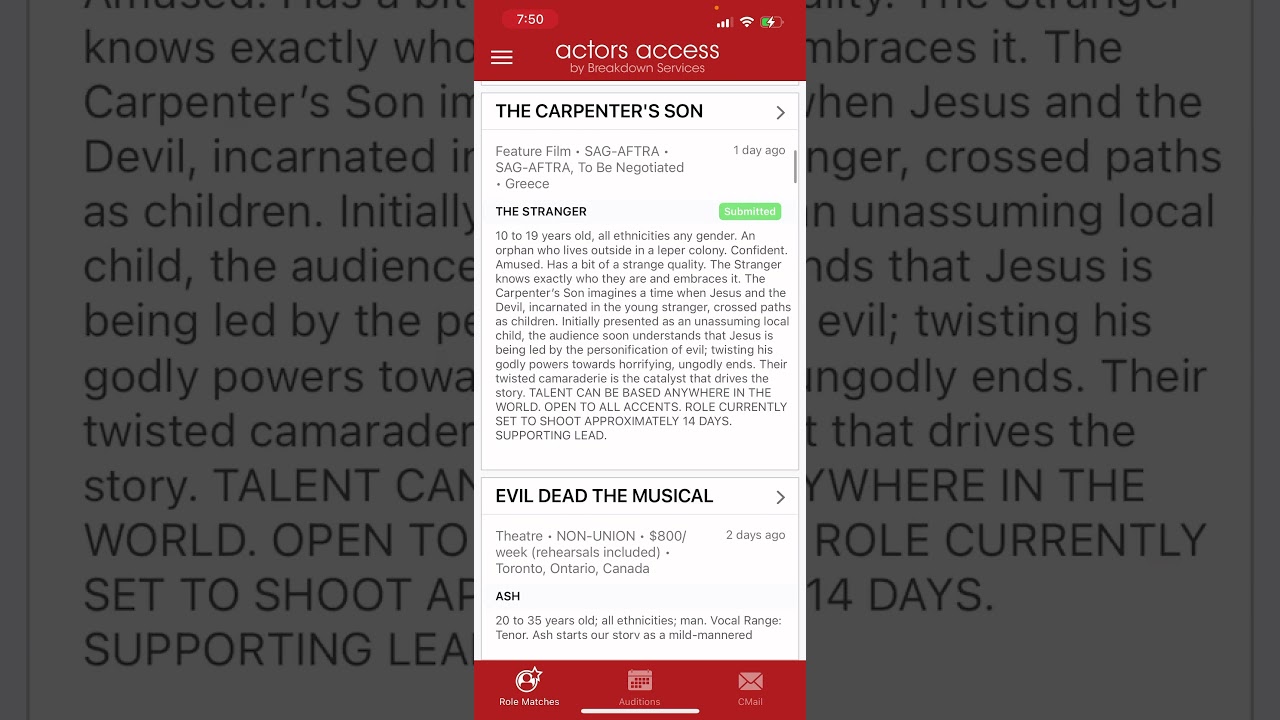 Actors Access : Essential Tool for actors tutorial 