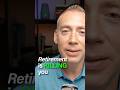 Why Doing Nothing Can Kill You #truth #retirement #purpose #shorts