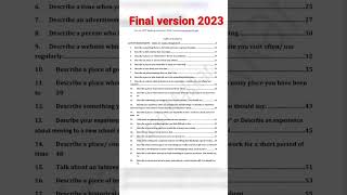Final version 2023 | january to april 2023 cue cards final version| makkar cue cards final list|
