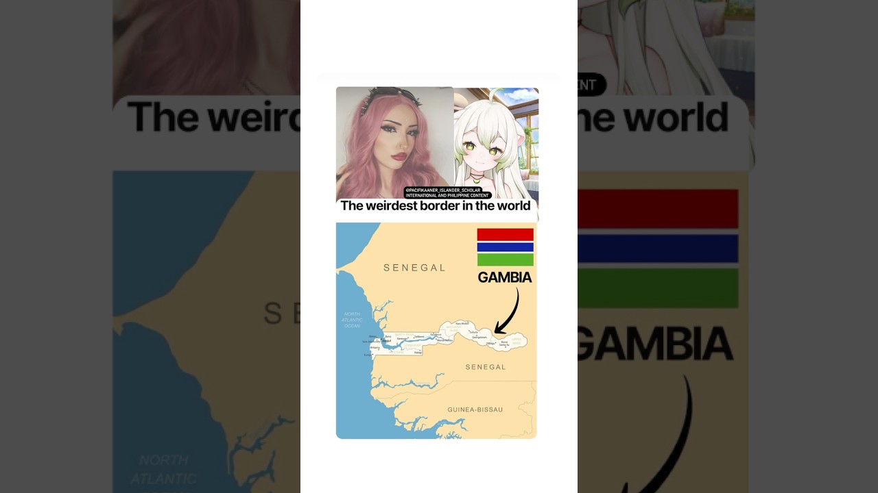 The weirdest border in the world 