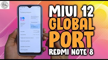 Install dan Review MIUI 12 Global Stable PORT REDMI NOTE 8 - (Port MI MIX 3)