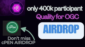 OGC AIRDROP VERIFICATION & CLAIMING DATE