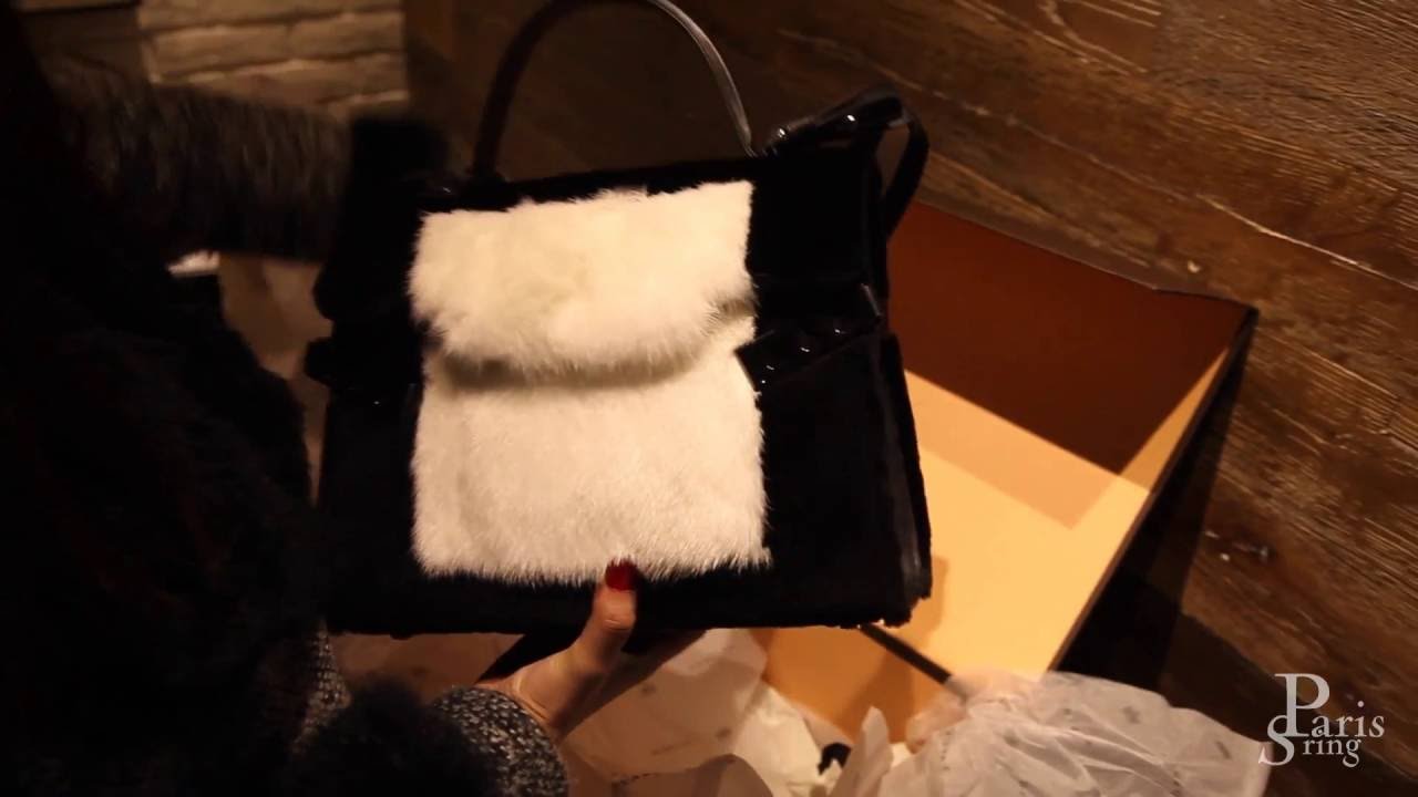 Delvaux 2016/2017冬季 Tempete Smoking MM 大熊猫限量版