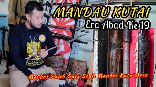 Mandau Style KUTAI Area 