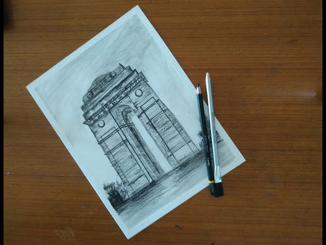 Chandpole Gate In Jodhpur Blue City, Rajasthan, India. Artistic Travel  Sketch. Hand Drawn Postcard, Poster, Book Illustration In Vector Royalty  Free SVG, Cliparts, Vectors, and Stock Illustration. Image 89175169.