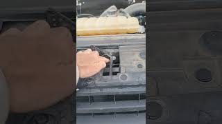 Opening your hood with a Broken Latch