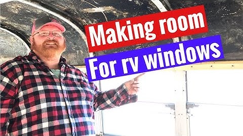 Installing RV Windows in Our #Skoolie
