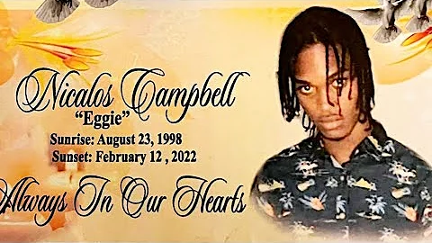 The Funeral SERVICE for the late NICHOLAS CAMPBELL...