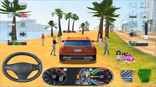 Taxi Sim 2020🌈🚙4x4 Suv Jeep Car Driving on the Beach - Android iOS Gameplay screenshot 4