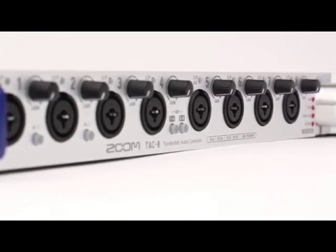 Zoom TAC-8 Thunderbolt Audio Converter Overview | Full Compass