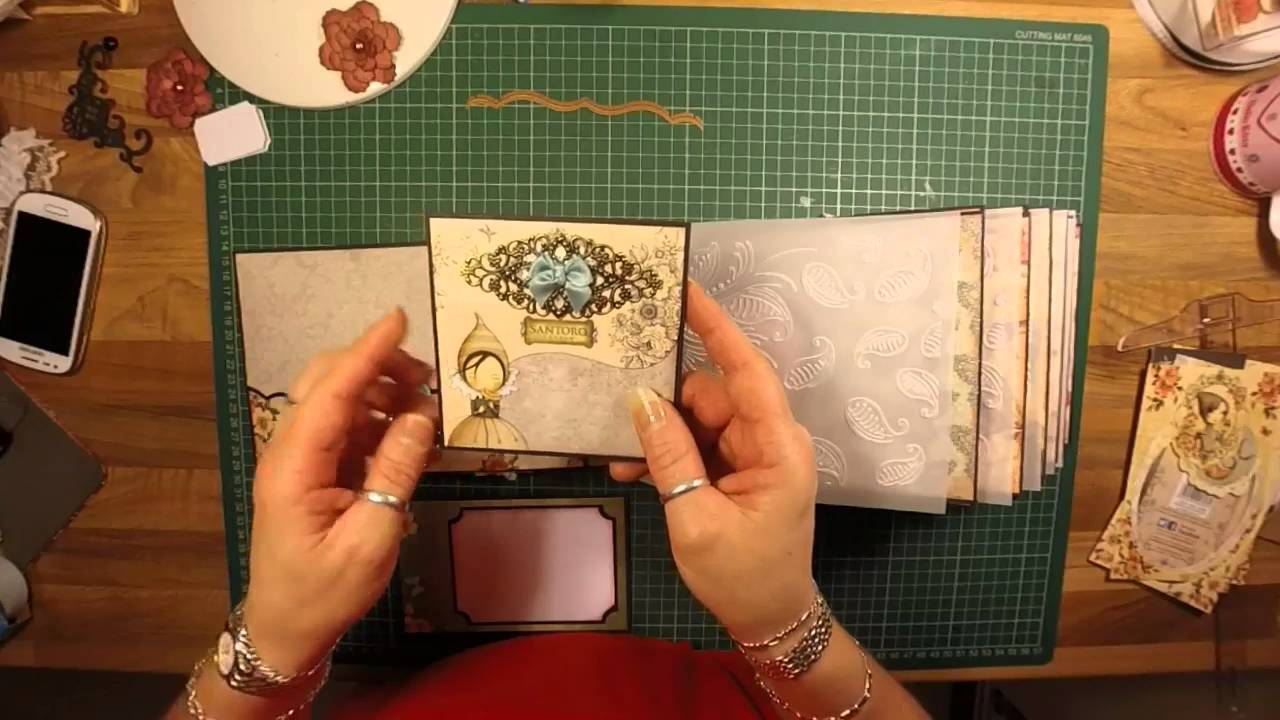 Santoro Mirabelle Mini Album YouTube