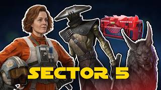 Road to Red Crate: Sector 5 Feats Guide Conquest 25 Embo | SWGOH
