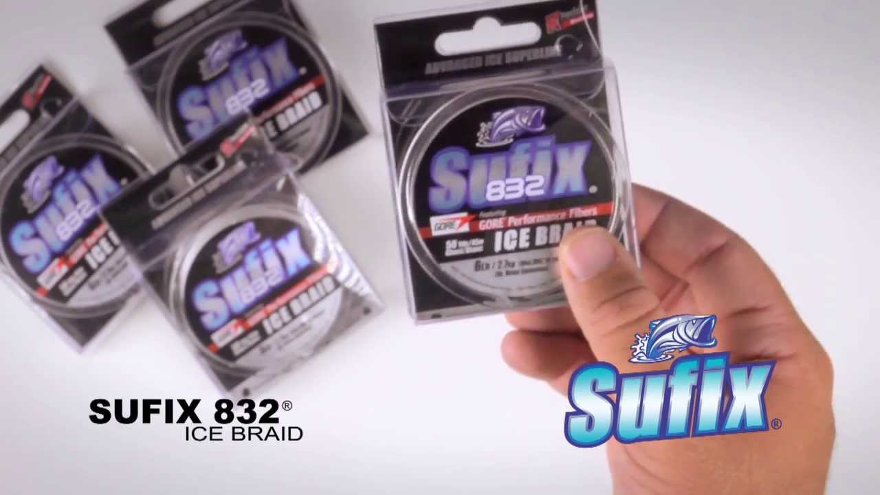 Sufix Performance Glacier Blue Braid Ice Fishing Line - 664-004GB