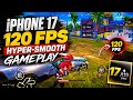 iPhone 17 Runs BGMI Like a BEAST 😈| 120 FPS Gameplay