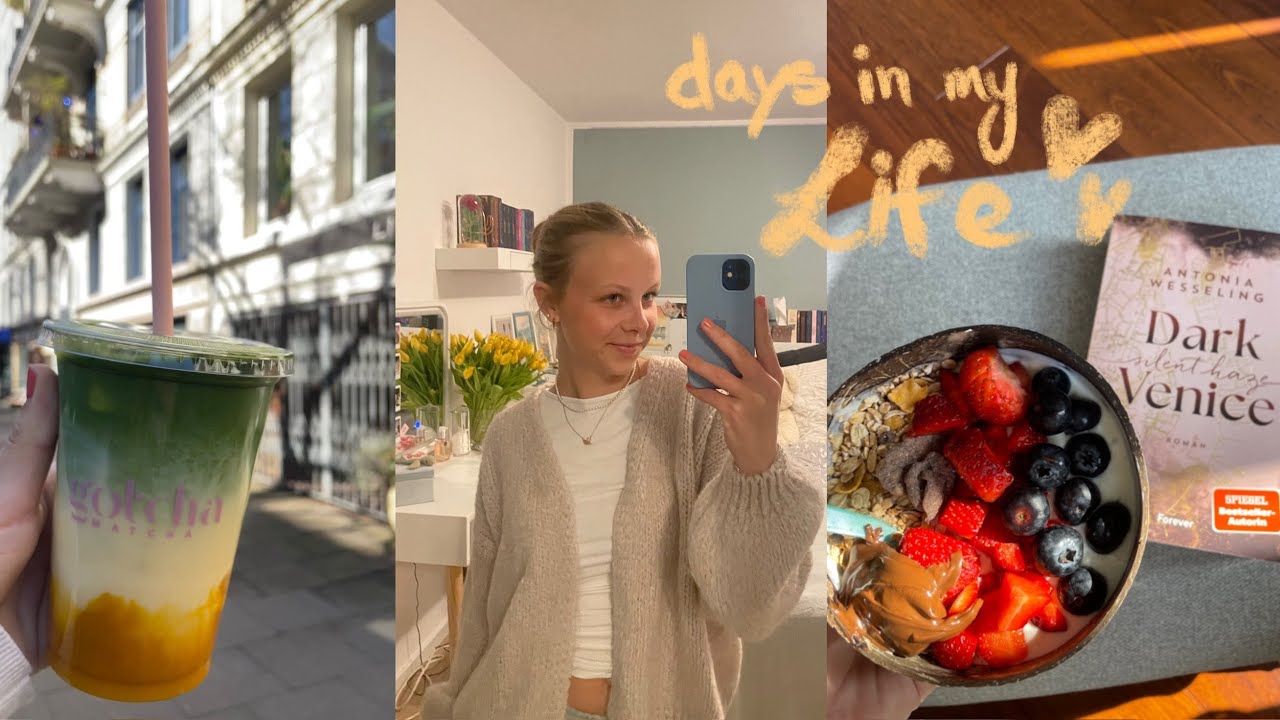 Ein paar Tage in meinem Leben | Isemarkt, arbeiten & Zeit für mich 📖🍓