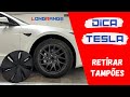 Como RETIRAR os TAMPÕES do TESLA?
