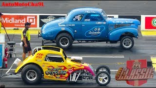 GOOD OLD DAYS NOSTALGIA CARS DRAG RACING 60s GASSERS FUNNY CARS