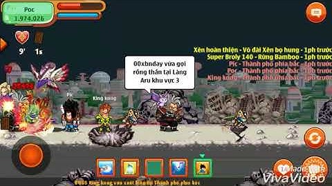 Ngọc rồng online : săn boss pic poc kinh Kong quá đỉnh