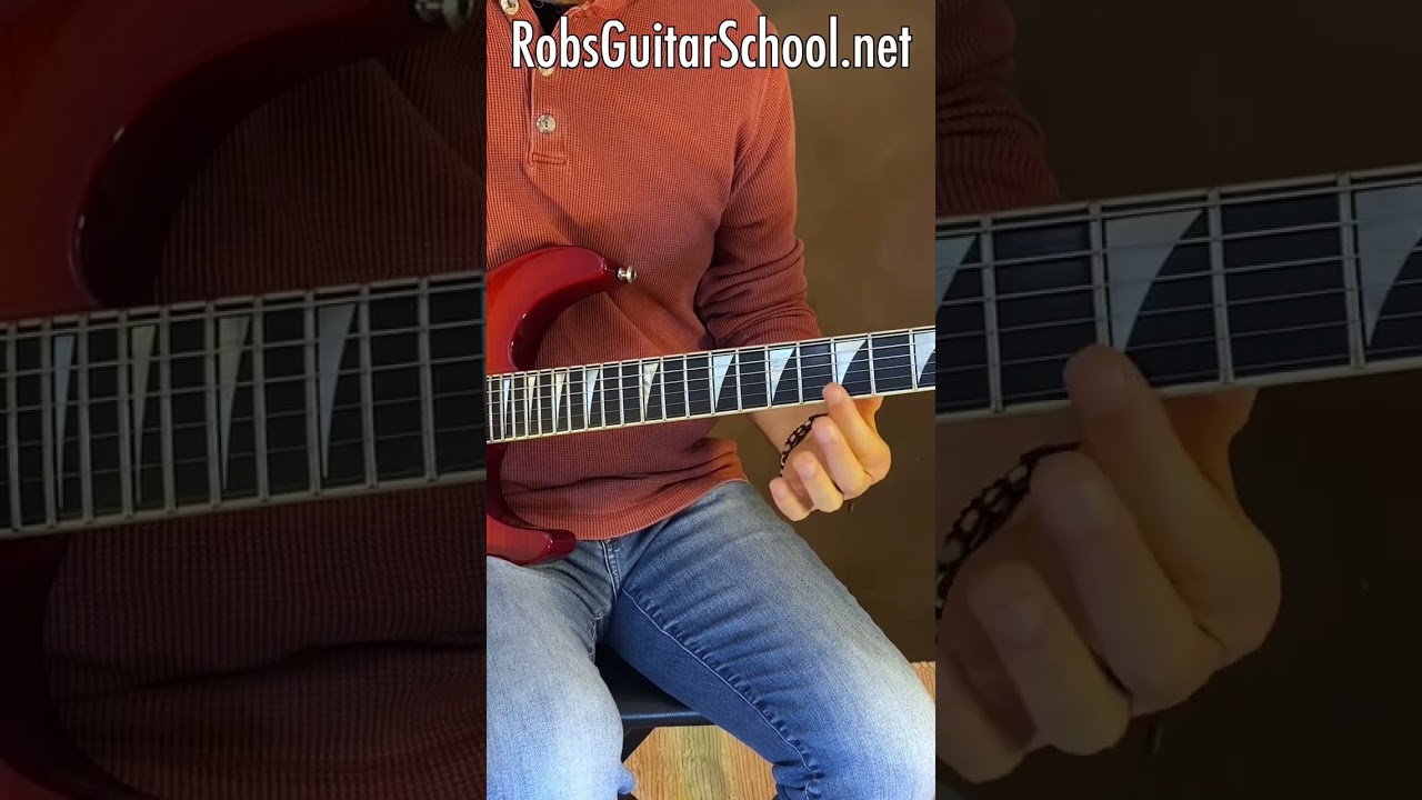 Learn to play 5th and 7th fret Harmonics! Check us out at RobsGuitarSchool.net/learn #guitar #shred