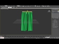 How to create a curtain || 3Ds Max || For Beginners || Softorials