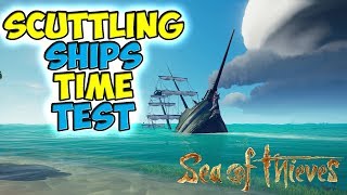 Sea of Thieves | How Long It Takes To Scuttle Ships | Did You Know