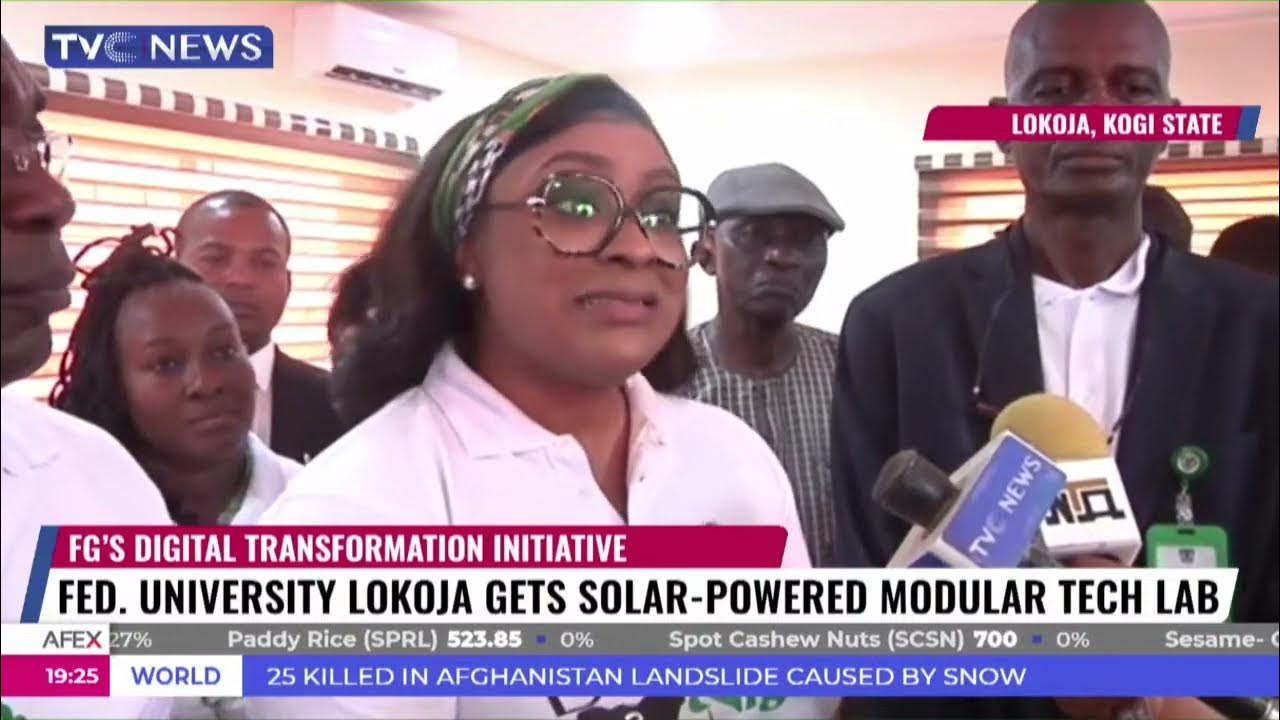 Federal University Lokoja Receives Solar-Powered Modular Technology Lab