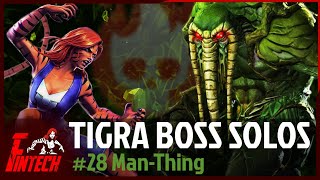 Tigra VS Man-Thing | Alliance War Boss Solos