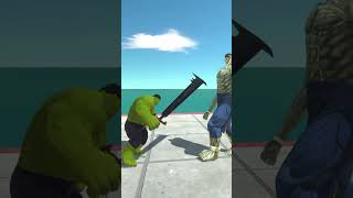 Green HULK vs Grey HULK 🙌🏼🔥