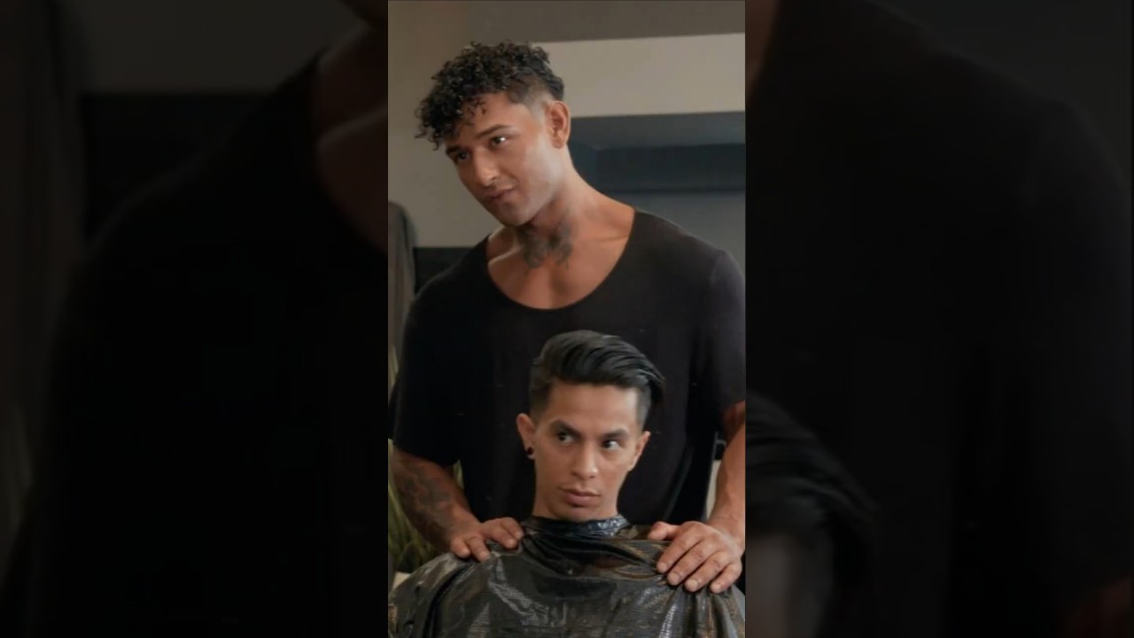 😂✌️ Kenzo and Angel's Barber Adventure!