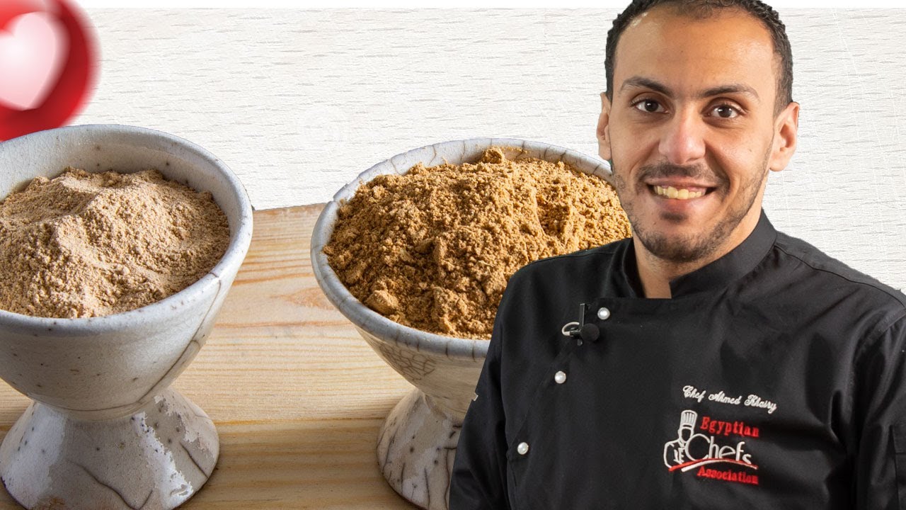 توابل شاورما دجاج وتوابل بروستد على طريقة ابو خيري