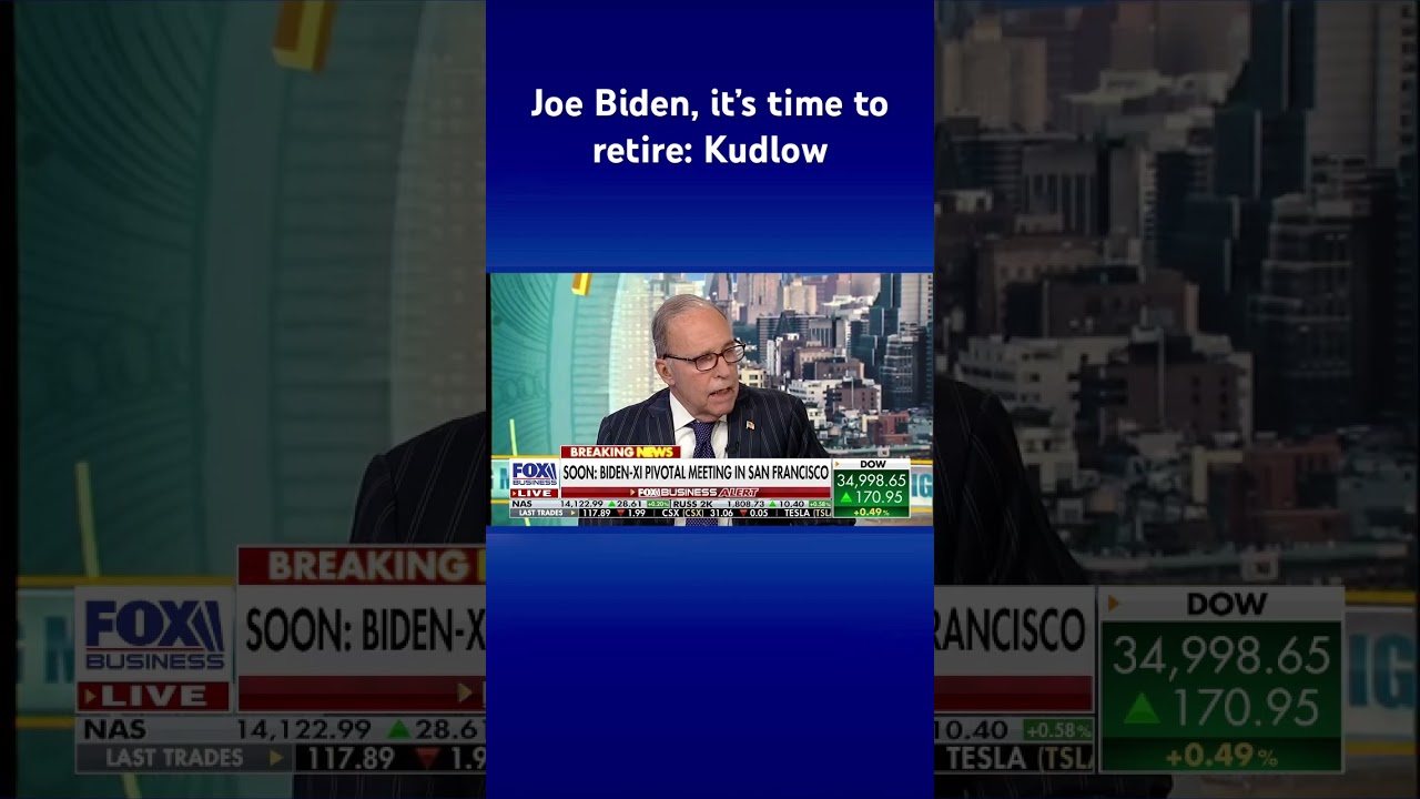 China and Ukraine are funding Biden’s 401(k): Kudlow #shorts