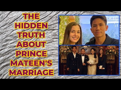 The Hidden Truth About Prince Mateen&#39;s Marriage.