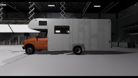 BeamNG.drive "1995 Gavril H15 Vanster" Class-C RV Crash Test