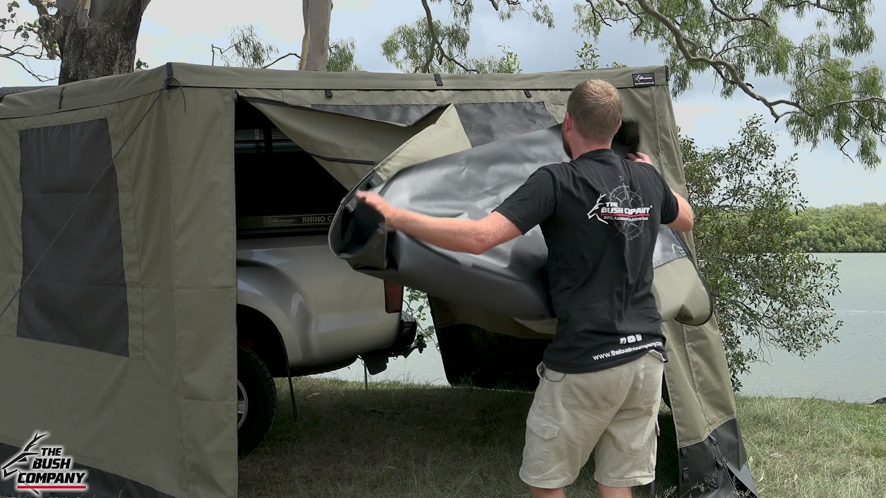 Awning Wall Kit 270 XT Awning The Bush Company YouTube