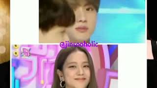 Jinsoo moment ( jisoo blackpink jin bts) جينسو