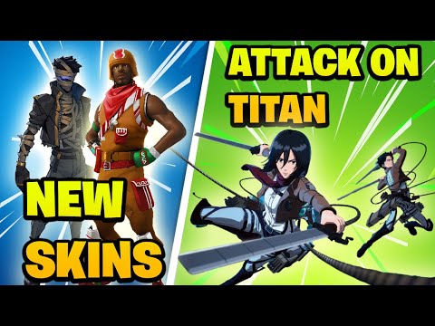 Fortnite terá skin de Attack on Titan, indicam leakers